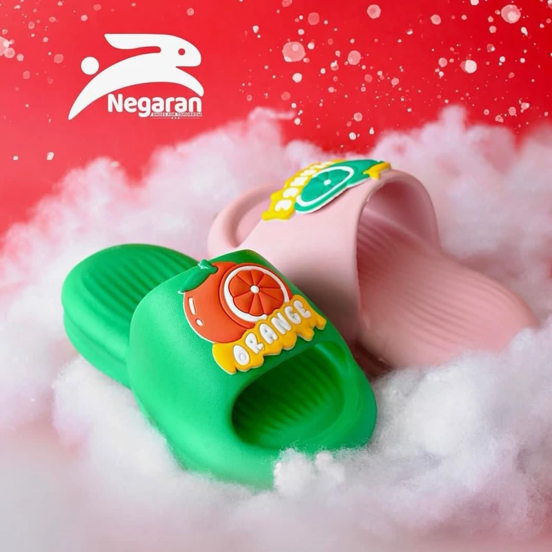 دمپایی بچگانه مدل صدف لژدار بادوام و راحت