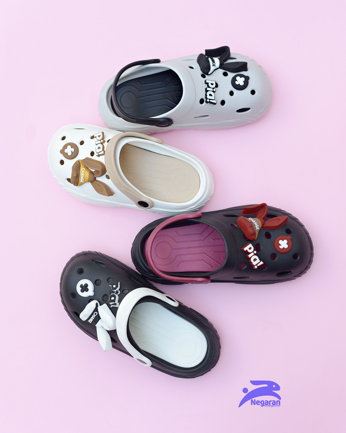 دمپایی کراکس زنانه و دخترانه مدل میلو