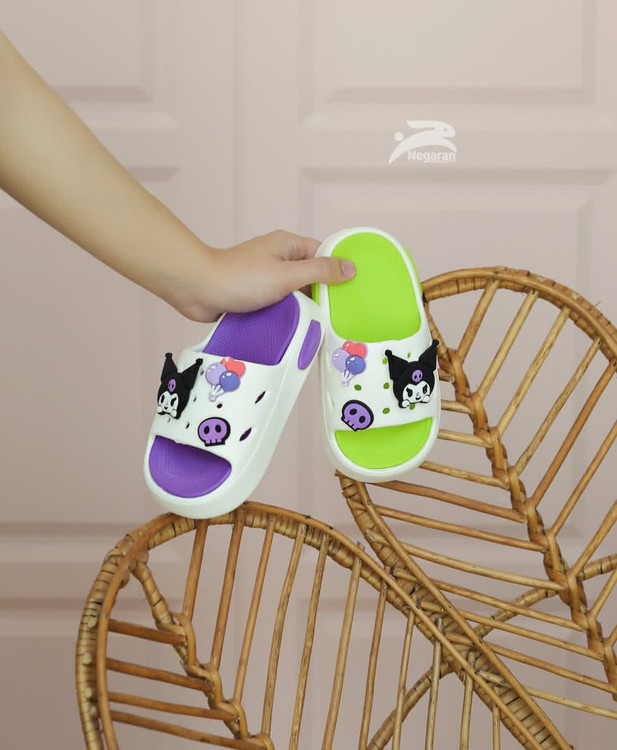 دمپایی بچه گانه کرومی