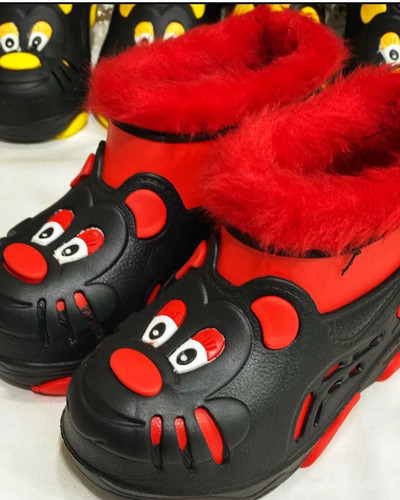 چکمه خزدار عروسکی گرم و راحت