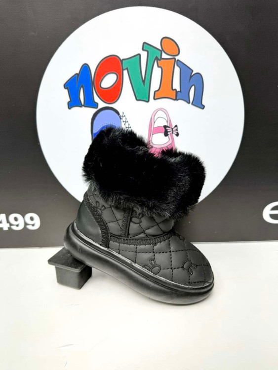 نیم بوت خزدار دخترانه و پسرانه ، گرم و نرم و سبک