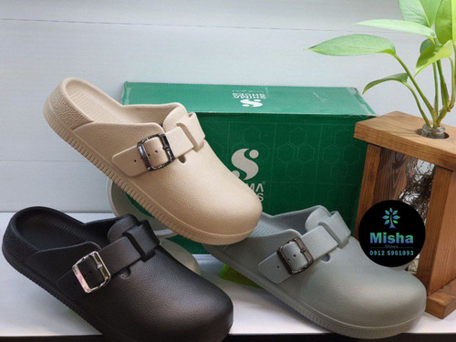 دمپایی جلو بسته شیما مردانه سگک دار مدل وینتر نرم و راحت