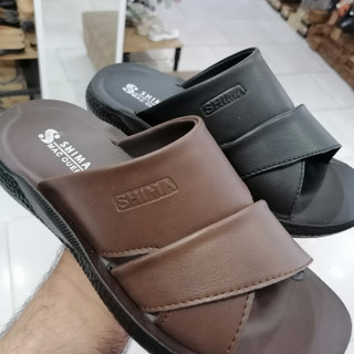 صندل طبی مردانه شیما مدل مک کوئین ، بزرگ پا